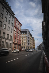 Fototapeta na wymiar City tour through Prague