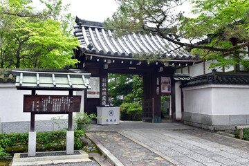 妙心寺 退蔵院 山門