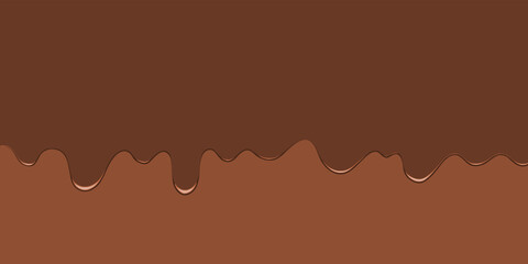 Vector chocolate glaze texture