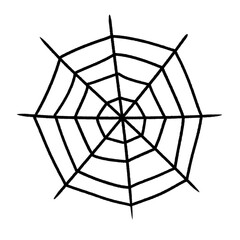 Obraz premium Spider web icon