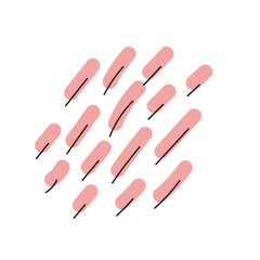 abstract line organic shape