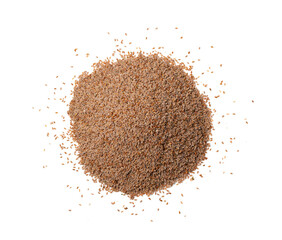 Plantago Ovata Seeds Isolated, Psyllium Husk, Isabgol Ispaghula