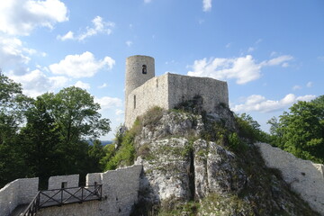 The ruins of the Smolen Castle