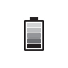 Battery Icon Vector Illustration Style