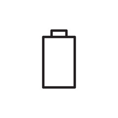 Battery Icon Vector Illustration Style