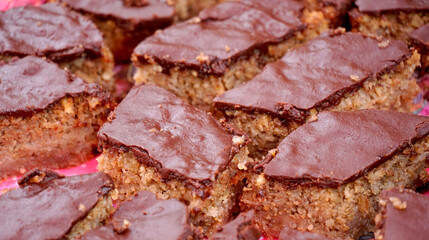 homemade chocolate cake 