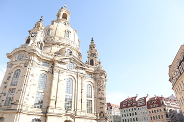 Fototapeta na wymiar Church of our lady, Dresden 