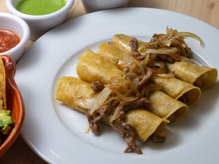 mexican food beef tacos