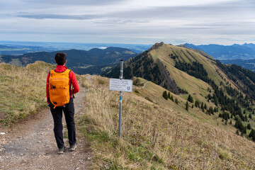 Fototapeta premium Hochgrat an der Nagelfluhkette Allgäu