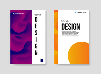 
abstract cover design for company modern flyer, poster, and book cover