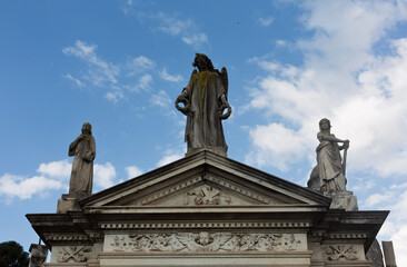 Obraz premium Recoleta Cemetery (Cementerio de la Recoleta) in Buenos Aires. Argentina in South America.