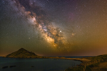 Milky Way and Cap Taillat - Jun 4, 2019 - France © Mariusz