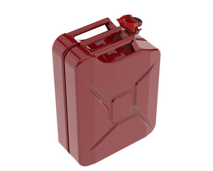 Gas tank on transparent background. 3d rendering - illustration