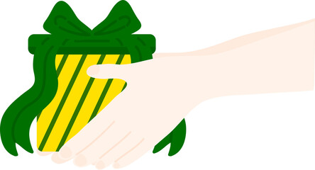 Christmas ornaments. wrapping paper. Christmas print supplies. Merry Christmas Party People Celebrating Christmas Flat Illustration