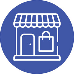 Shop vector icon