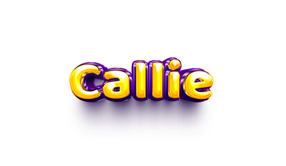 name of girls bubbly celebration decoration hanging air balloon shiny callie