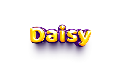 name of girls bubbly celebration decoration hanging air balloon shiny daisay