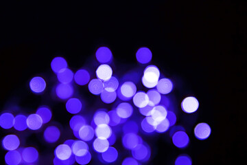 a christmas light bulb new year garland background