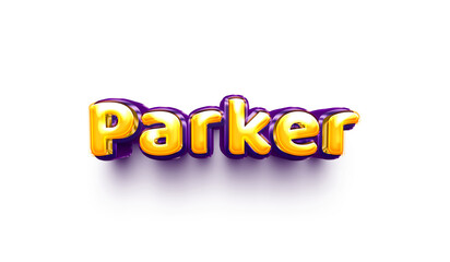 name of girls bubbly celebration decoration hanging air balloon shiny parker