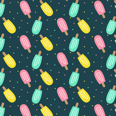 Ice cream pattern
