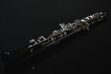 Oboe, classical woodwind musical instrument