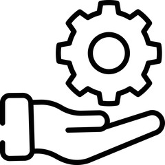 Solution vector icon