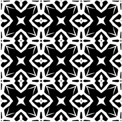 Design seamless monochrome geometric pattern. Abstract background. Vector art.Perfect for site backdrop, wrapping paper, wallpaper, textile and surface design. 