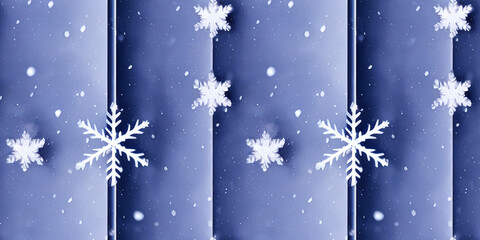 Obraz na płótnie Canvas Snowflakes seamless background. The theme of winter holidays, Christmas and New Year texture. Elegant seamless pattern for decor