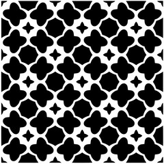 Design seamless monochrome geometric pattern. Abstract background. Vector art.Perfect for site backdrop, wrapping paper, wallpaper, textile and surface design. 