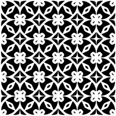 Design seamless monochrome geometric pattern. Abstract background. Vector art.Perfect for site backdrop, wrapping paper, wallpaper, textile and surface design. 