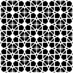 Design seamless monochrome geometric pattern. Abstract background. Vector art.Perfect for site backdrop, wrapping paper, wallpaper, textile and surface design. 