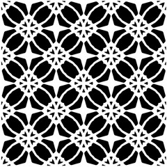 Design seamless monochrome geometric pattern. Abstract background. Vector art.Perfect for site backdrop, wrapping paper, wallpaper, textile and surface design. 