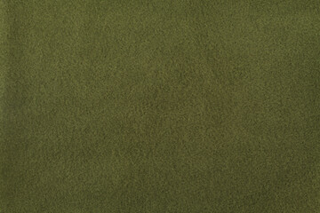 Khaki fleece texture. Seamless piece of fleece. The texture of the fabric is green. © Igor Savenchuk