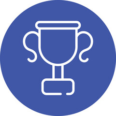 Trophy vector icon