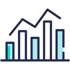  Statistics vector icon