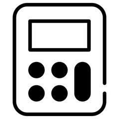 Calculator vector icon