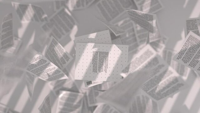 book on ground 3D rendered