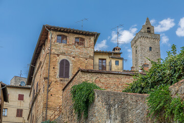 Fototapeta na wymiar San Gimignano, Italie
