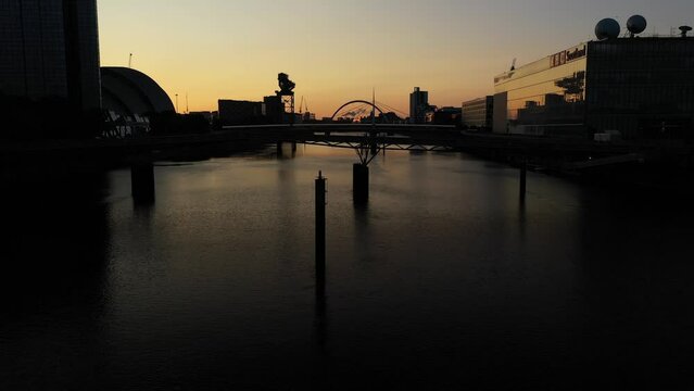 River Clyde Sunrise Flyover