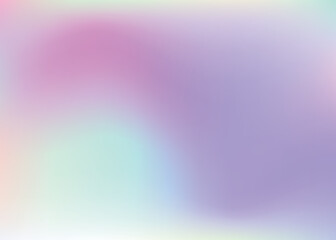 Iridescent Texture. Vintage Fluid. Retro Futuristic Invitation. Abstract Background. Hologram Gradient. Pop Glitter. Digital Light. Pink Metal Background. Purple Iridescent Texture