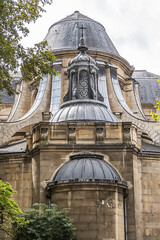 Roman Catholic church Saint-Nicolas du Chardonnet (Eglise Saint-Nicolas du Chardonnet, 1703) in 5th arrondissement of Paris. Paris, France.