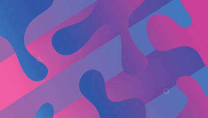 Fototapeta na wymiar Neon Background. Violet Trendy Layout. Colorful Presentation. Fluid Poster. Mobile Page. Liquid Texture. Color Rainbow Banner. Flow Landing Page. Violet Neon Background