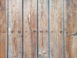 Background from boards of wooden fence. Grunge texture