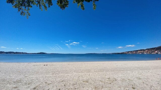 Playa de Barra&ntilde;a en Boiro, Galicia
