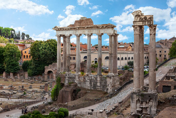 Fototapeta premium Roman Forum in Rome