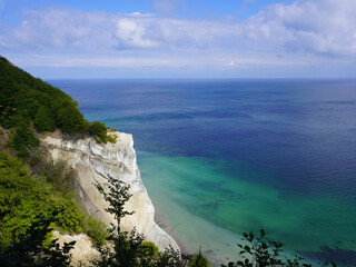Fototapeta premium Die Mons Klint Kreidefelsen in Dänemark 