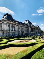 Royal palace. Brussels, Belgium.