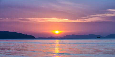Amazing view of beautiful beach. Location: Krabi, Thailand, Andaman Sea. Artistic picture. Beauty world.