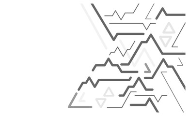 Triangle geometric abstract graphic background, Dynamic geometric shapes compositions, Flat and clean style, Applicable for any graphic works.