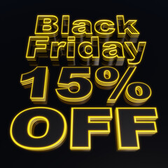 3d rendering of text saying 